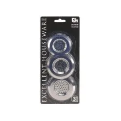 Excellent Houseware Gootsteenzeefje 3 Stuks