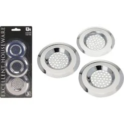 Excellent Houseware Gootsteenzeefje 3 Stuks -Keukenapparatuur Winkel 101 0330 3 1 1