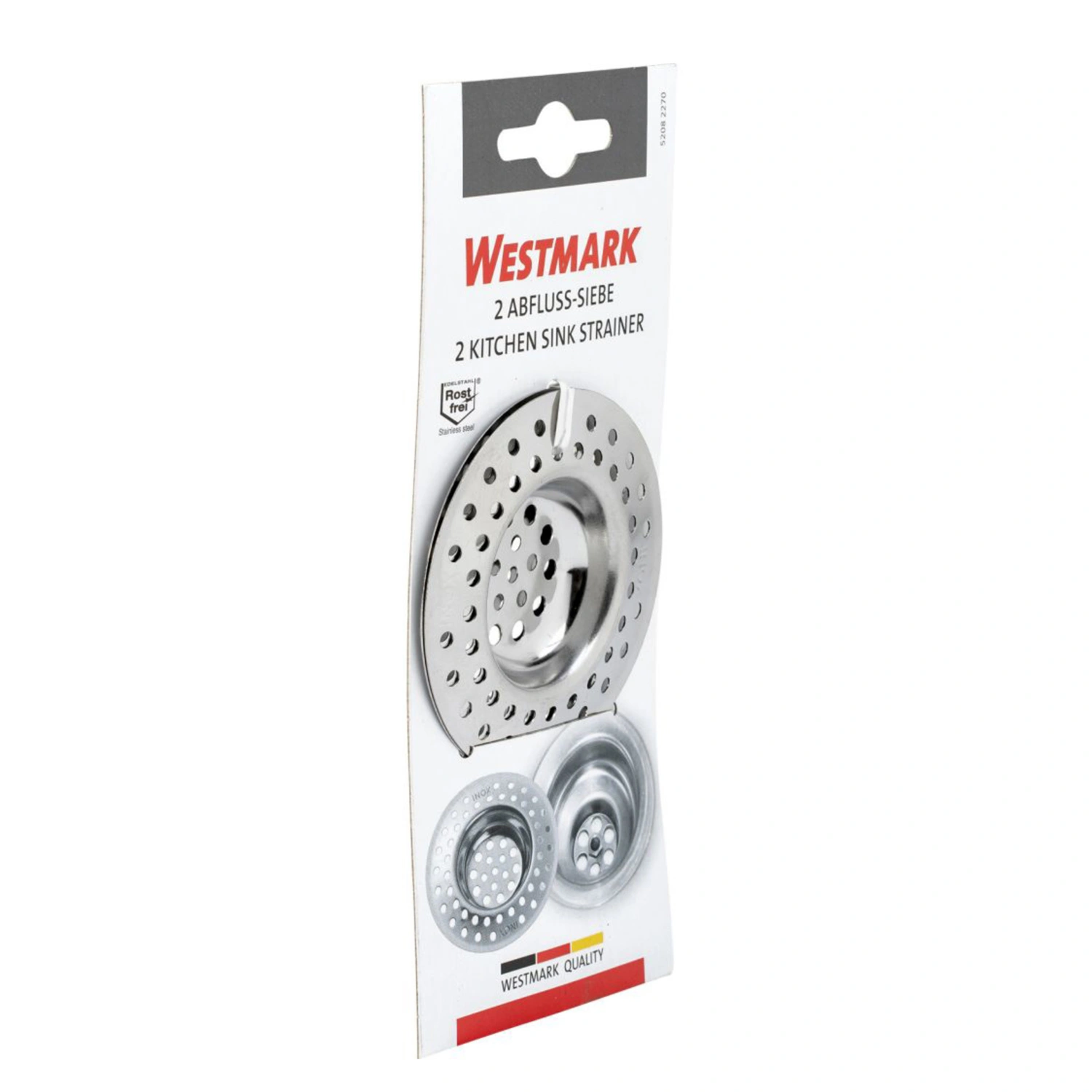 Westmark Gootsteenzeefjes RVS 7 Cm 2 Stuks 1 Westmark Gootsteenzeefjes RVS 7 Cm 2 Stuks