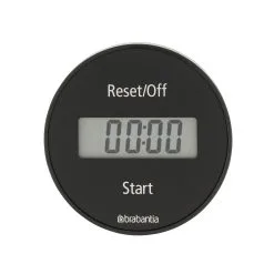 Brabantia Tasty+ Magnetische Kookwekker Donker Grijs