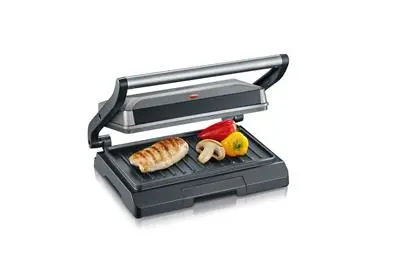 Severin Compacte Multigrill 800W Grijs MetallicKG 2394 4 Severin Compacte Multigrill 800W Grijs MetallicKG 2394 - Afbeelding 4