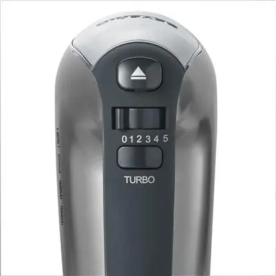 Severin Handmixer 400W Grijs Metallic HM 3832 2 Severin Handmixer 400W Grijs Metallic HM 3832 - Afbeelding 2