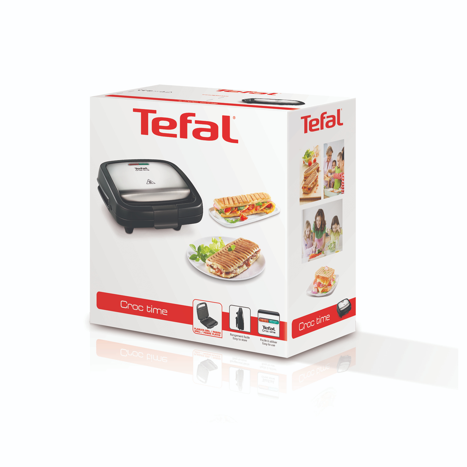 Tefal SM193D Croc Time Tosti Ijzer 7 Tefal SM193D Croc Time Tosti Ijzer - Afbeelding 7