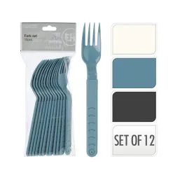 Excellent Houseware Vorkenset 18,5 Cm 12 Stuks -Keukenapparatuur Winkel 101 5924 4 1
