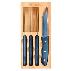 Amefa Hercule Steakmessen 4 Stuks 7 Amefa Hercule Steakmessen 4 Stuks -Keukenapparatuur Winkel 101 6291 3 1