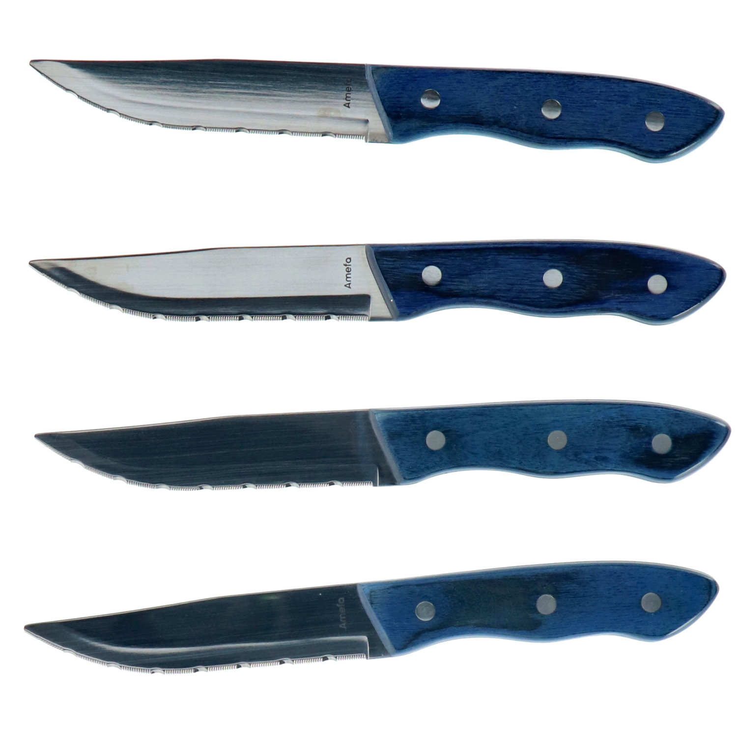 Amefa Hercule Steakmessen 4 Stuks 4 Amefa Hercule Steakmessen 4 Stuks - Afbeelding 4