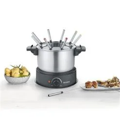 Severin Fondue 1500W 8-persoons Zwart FO 2470 -Keukenapparatuur Winkel 101 6903 5 1