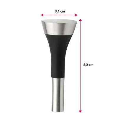 Westmark Wijnafsluiter RVS 2 Westmark Wijnafsluiter RVS - Afbeelding 2