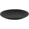 Bord 21cm Mat Zwart
