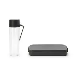 Brabantia Make En Take Breakset 2 Delig Dark Grey -Keukenapparatuur Winkel 102 6689 3 1 1