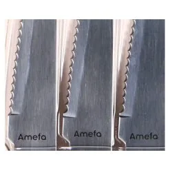 Amefa Pizza Steakmessen 6 Stuks Zwart -Keukenapparatuur Winkel 172ffa73600884143424625bfbd49436