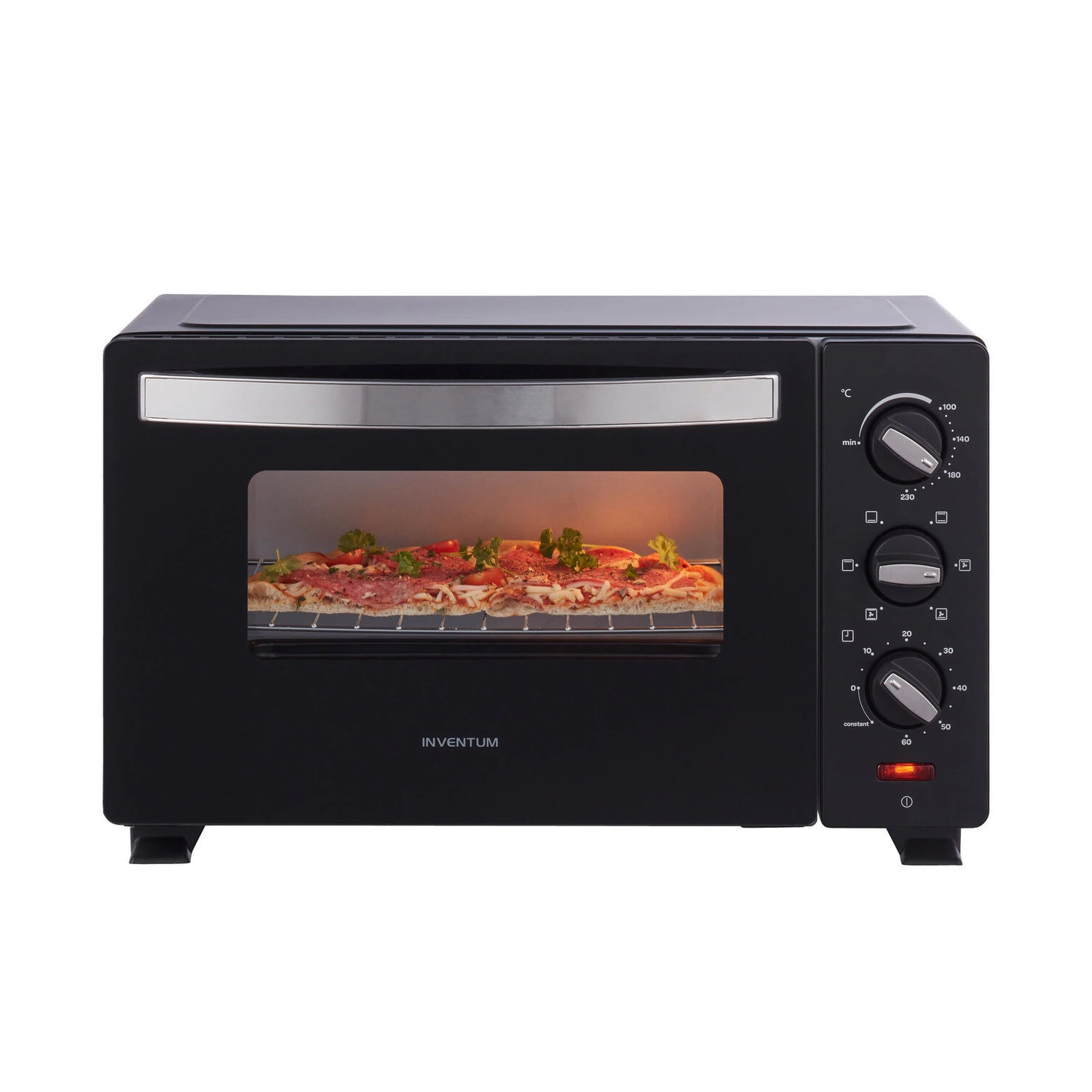 Inventum Oven OV207B 20 L 1380W Zwart 1 Inventum Oven OV207B 20 L 1380W Zwart