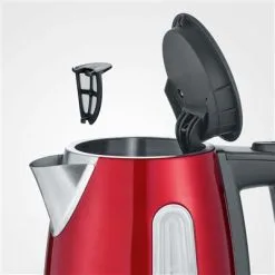 Severin Waterkoker 2200W 1 L Rood WK 3417 9 Severin Waterkoker 2200W 1 L Rood WK 3417 -Keukenapparatuur Winkel 211 3417 3 1