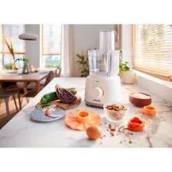 Philips Compacte Keukenmachine HR7310/00 Daily Wit -Keukenapparatuur Winkel 212 1338 7 1