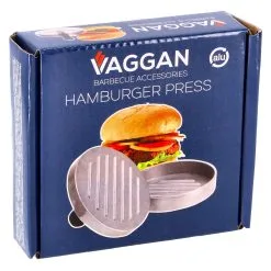 Vaggan Hamburgermaker Aluminium 11,7 X 9cm -Keukenapparatuur Winkel 3f0f4319b123f070b9e926741036d697