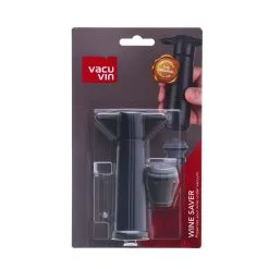 Vacu Vin Pop Zwart Met Dop